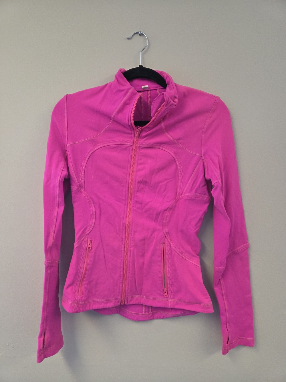 Lululemon Women’s Pink Zip-Front Active Jacket